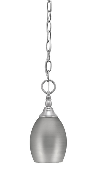 Toltec Lighting - 11-BN-426-BN - One Light Mini Pendant - Chain - Brushed Nickel