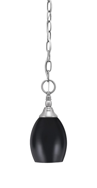 Toltec Lighting - 11-BN-426-MB - One Light Mini Pendant - Chain - Brushed Nickel