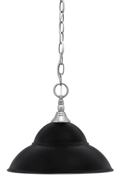Toltec Lighting - 11-BN-428-MB - One Light Mini Pendant - Chain - Brushed Nickel