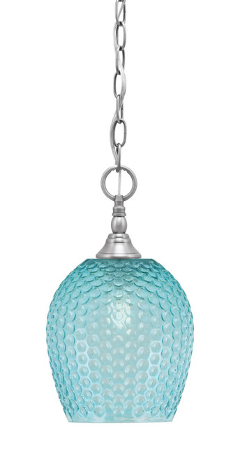 Toltec Lighting - 11-BN-4905 - One Light Mini Pendant - Chain - Brushed Nickel