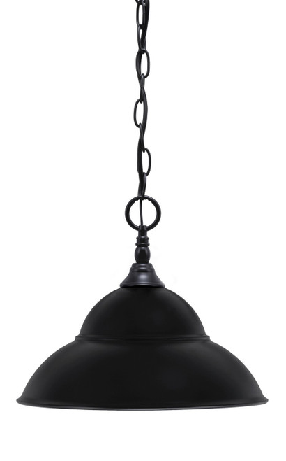 Toltec Lighting - 11-MB-428-MB - One Light Mini Pendant - Chain - Matte Black