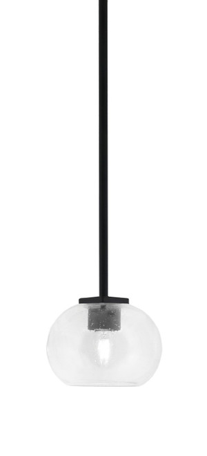 Toltec Lighting - 1201-MB-202 - One Light Mini Pendant - Franklin - Matte Black