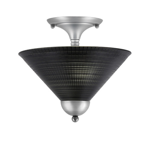 Toltec Lighting - 120-BN-4009 - Two Light Semi-Flush Mount - Semi-Flushes - Brushed Nickel