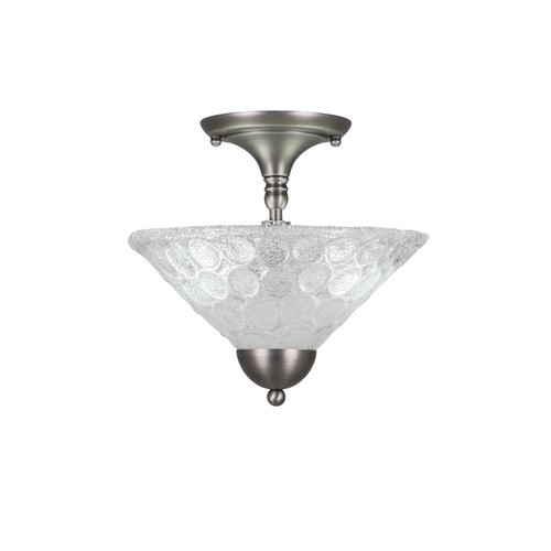 Toltec Lighting - 120-BN-441 - Two Light Semi-Flush Mount - Any - Brushed Nickel