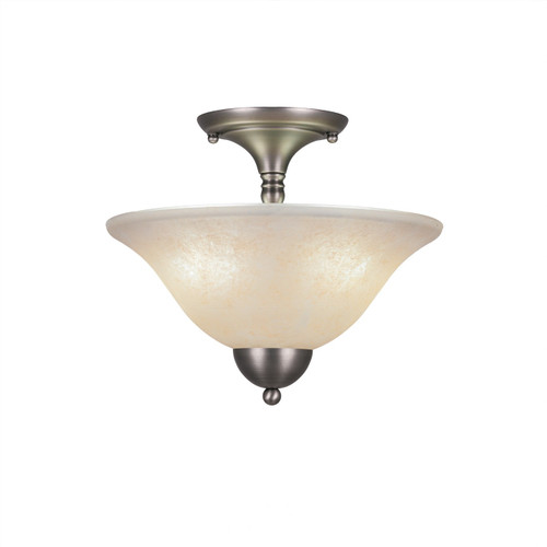 Toltec Lighting - 120-BN-523 - Two Light Semi Flush - Any - Brushed Nickel