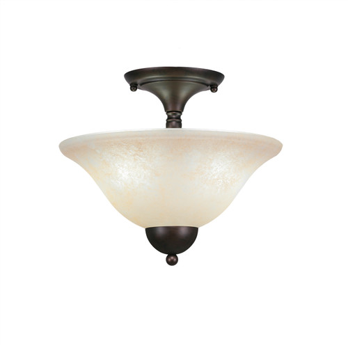 Toltec Lighting - 120-BRZ-523 - Two Light Semi-Flush - Any - Bronze