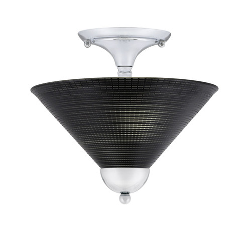 Toltec Lighting - 120-CH-4009 - Two Light Semi-Flush Mount - Semi-Flushes - Chrome