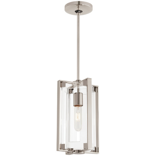 George Kovacs - P1401-613 - One Light Mini Pendant - Crystal-Clear - Polished Nickel