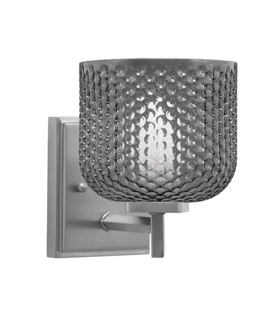 Toltec Lighting - 1211-GP-4612 - One Light Wall Sconce - Franklin - Graphite