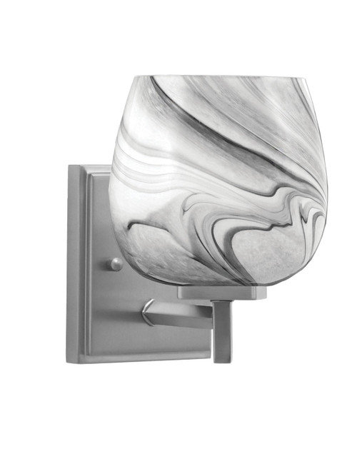 Toltec Lighting - 1211-GP-4819 - One Light Wall Sconce - Franklin - Graphite
