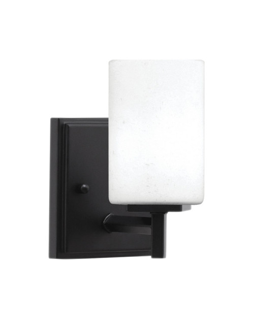 Toltec Lighting - 1211-MB-310 - One Light Wall Sconce - Franklin - Matte Black
