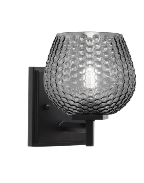 Toltec Lighting - 1211-MB-4602 - One Light Wall Sconce - Franklin - Matte Black