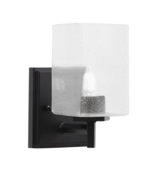 Toltec Lighting - 1211-MB-530 - One Light Wall Sconce - Franklin - Matte Black