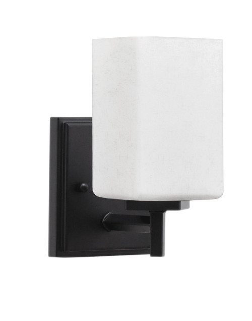 Toltec Lighting - 1211-MB-531 - One Light Wall Sconce - Franklin - Matte Black