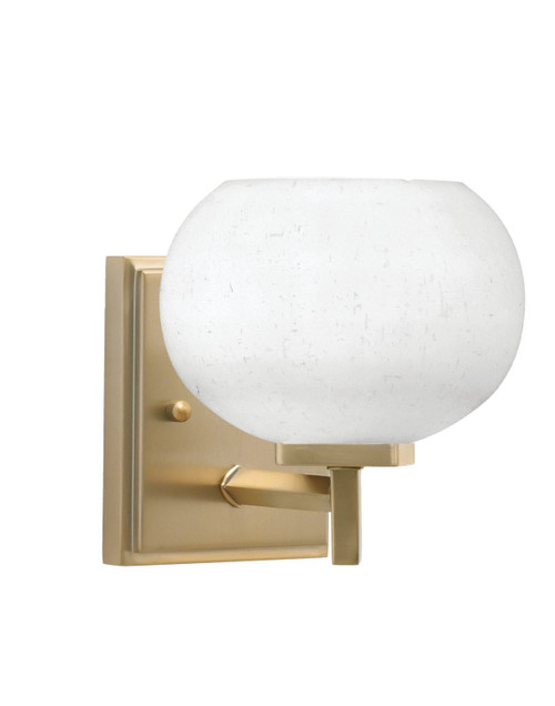 Toltec Lighting - 1211-NAB-212 - One Light Wall Sconce - Franklin - New Age Brass