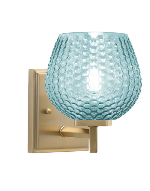 Toltec Lighting - 1211-NAB-4605 - One Light Wall Sconce - Franklin - New Age Brass