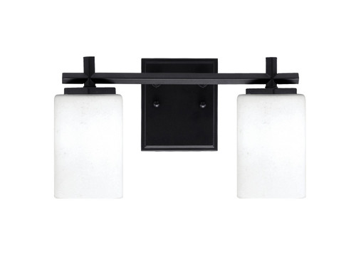 Toltec Lighting - 1212-MB-310 - Two Light Bath Bar - Franklin - Matte Black