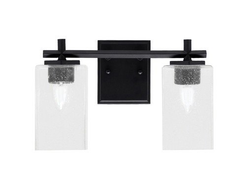 Toltec Lighting - 1212-MB-530 - Two Light Bath Bar - Franklin - Matte Black
