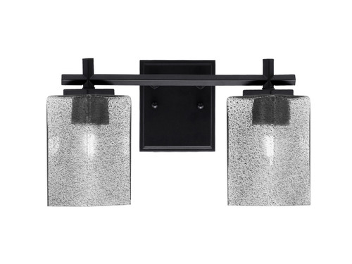 Toltec Lighting - 1212-MB-542 - Two Light Bath Bar - Franklin - Matte Black