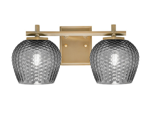 Toltec Lighting - 1212-NAB-4602 - Two Light Bath Bar - Franklin - New Age Brass