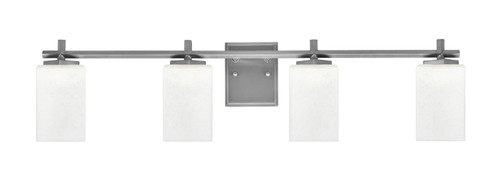 Toltec Lighting - 1214-GP-531 - Four Light Bath Bar - Franklin - Graphite