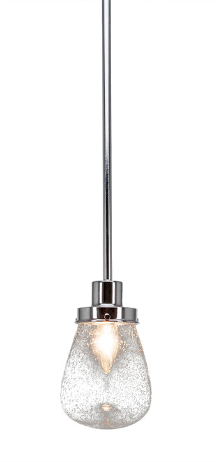 Toltec Lighting - 1230-CH-471 - One Light Mini Pendant - Meridian - Chrome