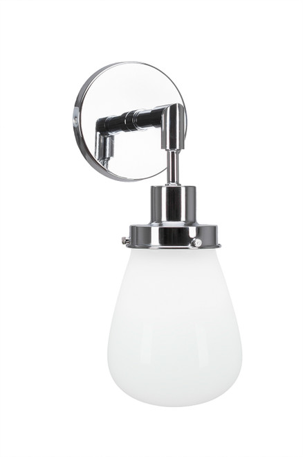Toltec Lighting - 1231-CH-470 - One Light Wall Sconce - Meridian - Chrome