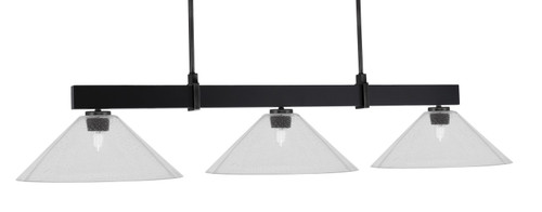 Toltec Lighting - 1253-MB-308 - Three Light Bar - Wellington - Matte Black