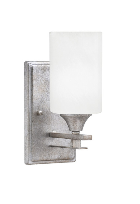 Toltec Lighting - 131-AS-3001 - One Light Wall Sconce - Uptowne - Aged Silver
