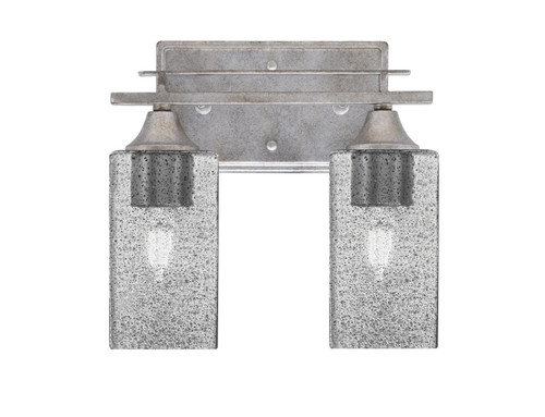 Toltec Lighting - 132-AS-542 - Two Light Bath Bar - Uptowne - Aged Silver