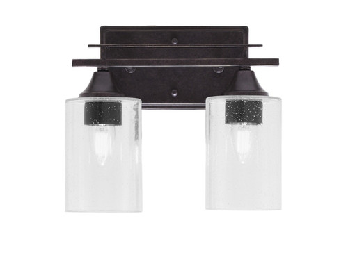 Toltec Lighting - 132-DG-300 - Two Light Bath Bar - Uptowne - Dark Granite
