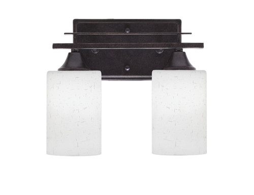 Toltec Lighting - 132-DG-310 - Two Light Bath Bar - Uptowne - Dark Granite
