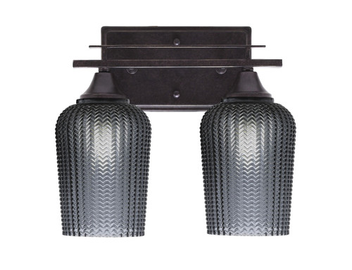 Toltec Lighting - 132-DG-4252 - Two Light Bath Bar - Uptowne - Dark Granite