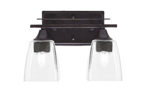 Toltec Lighting - 132-DG-461 - Two Light Bath Bar - Uptowne - Dark Granite