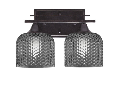 Toltec Lighting - 132-DG-4612 - Two Light Bath Bar - Uptowne - Dark Granite