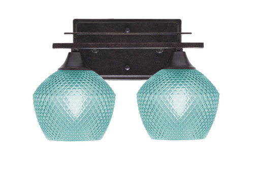 Toltec Lighting - 132-DG-4625 - Two Light Bath Bar - Uptowne - Dark Granite