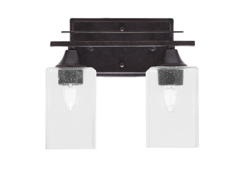 Toltec Lighting - 132-DG-530 - Two Light Bath Bar - Uptowne - Dark Granite