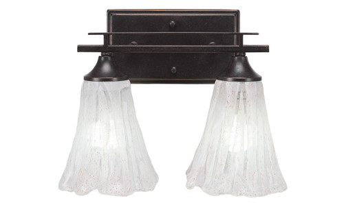 Toltec Lighting - 132-DG-729 - Two Light Bath Bar - Uptowne - Dark Granite