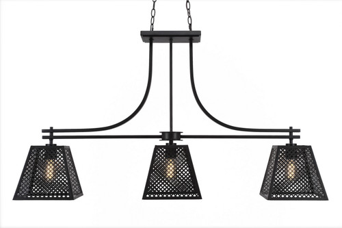 Toltec Lighting - 1453-ES-LED18A - LED Bar Pendant - Corbello - Espresso