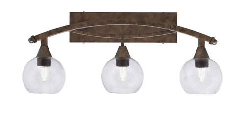 Toltec Lighting - 173-BRZ-4100 - Three Light Bath Bar - Bow - Bronze