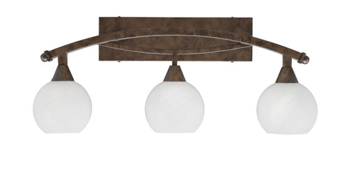 Toltec Lighting - 173-BRZ-4101 - Three Light Bath Bar - Bow - Bronze