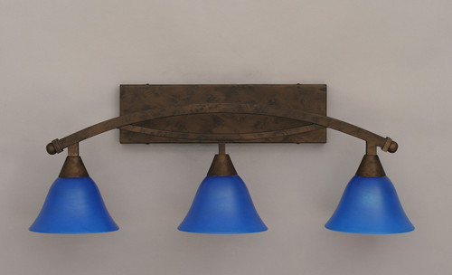 Toltec Lighting - 173-BRZ-4155 - Three Light Bath Bar - Bow - Bronze