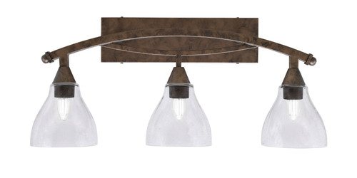 Toltec Lighting - 173-BRZ-4760 - Three Light Bath Bar - Bow - Bronze
