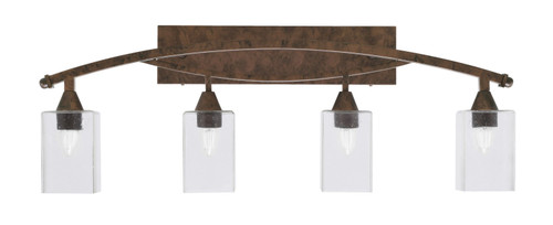 Toltec Lighting - 174-BRZ-530 - Four Light Bath Bar - Bow - Bronze