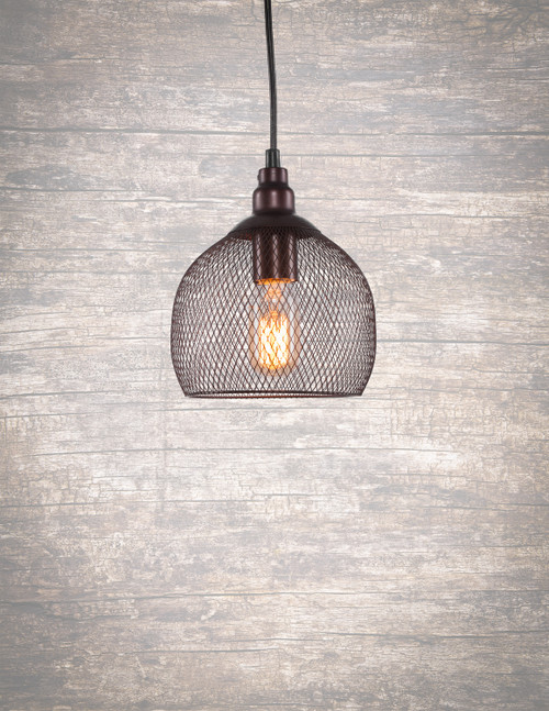 Toltec Lighting - 1802-BRZ-AT14 - One Light Pendant - Plexus - Bronze