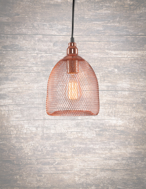 Toltec Lighting - 1803-CP-AT18 - One Light Pendant - Plexus - Copper