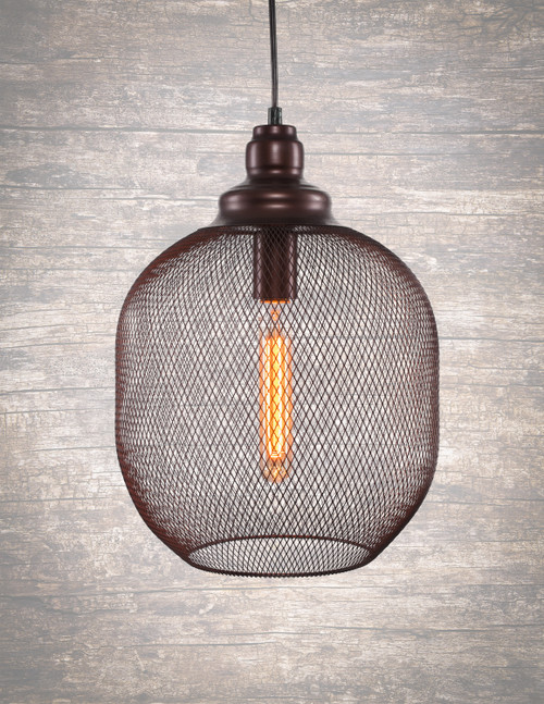 Toltec Lighting - 1806-BRZ-AT9S - One Light Pendant - Plexus - Bronze