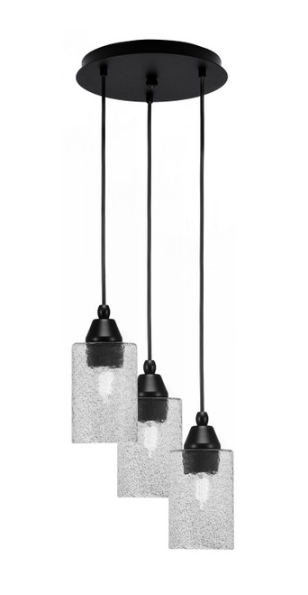 Toltec Lighting - 1818-MB-3002 - Three Light Pendalier - Array - Brushed Nickel