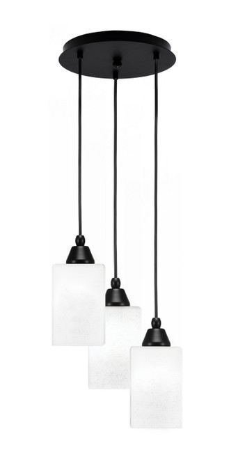 Toltec Lighting - 1818-MB-531 - Three Light Pendalier - Array - Brushed Nickel