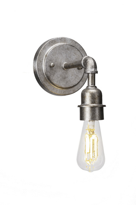 Toltec Lighting - 181-AS-LED18C - LED Wall Sconce - Vintage - Aged Silver
